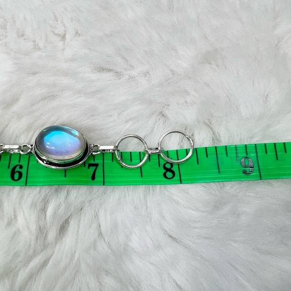 Fire Topaz 🔥 925 Ovals Bracelet - Picture 5 of 6